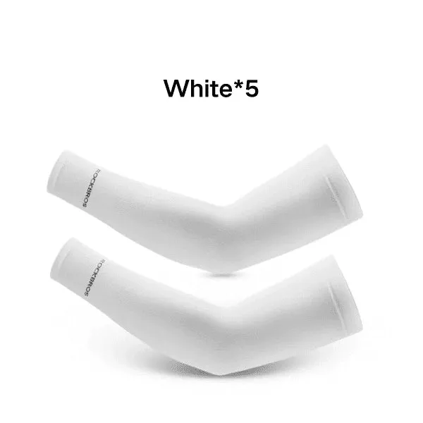 Ice Silk Cooling Arm Sleeves with UV Protection