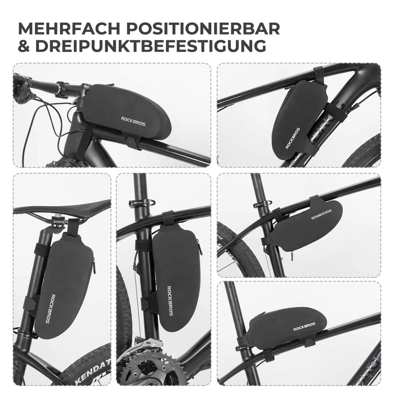 Rennrad MTB를 위한 Oberrohrtasche 100% Wasserdicht