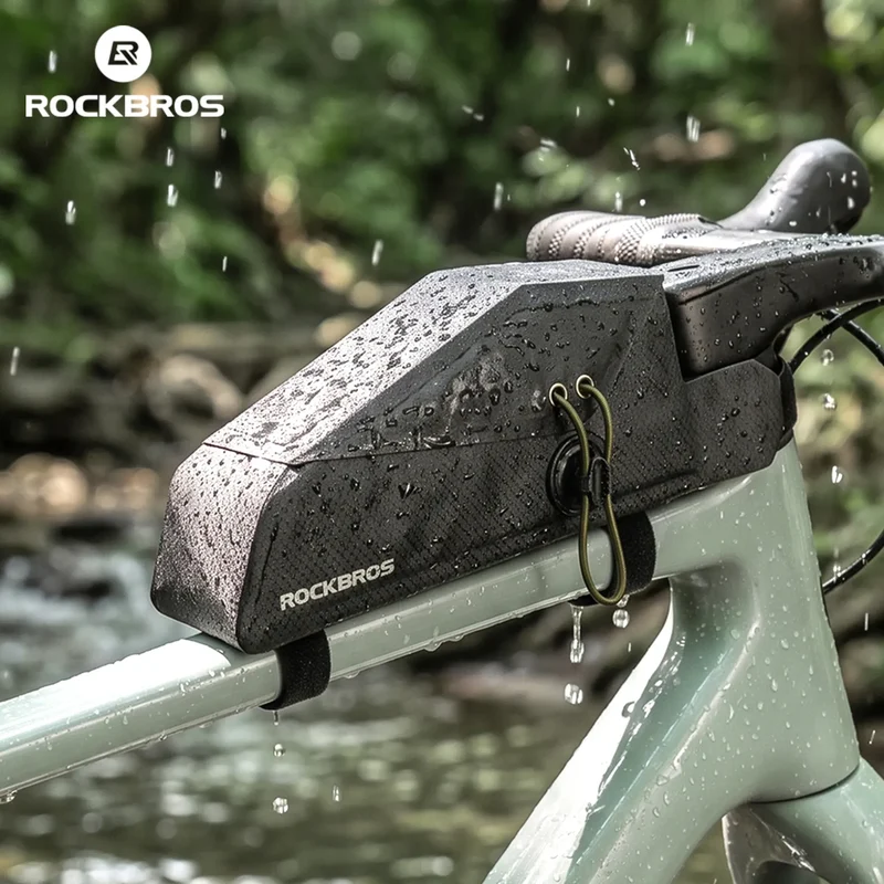 Fully Waterproof Magnetic Bike Top Tube Bag Slim Design