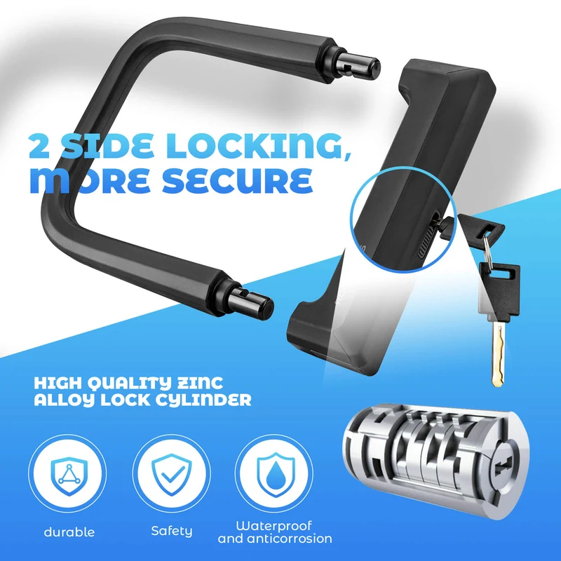 U-Lock & Chain Lock Security Bundle