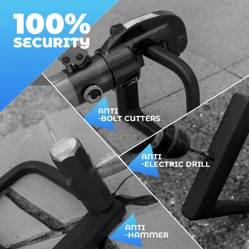 U-Lock & Chain Lock Security Bundle