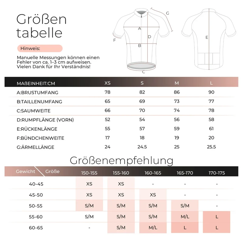 TVI Damen Radtrikot Kurzarm mit 3 Taschen