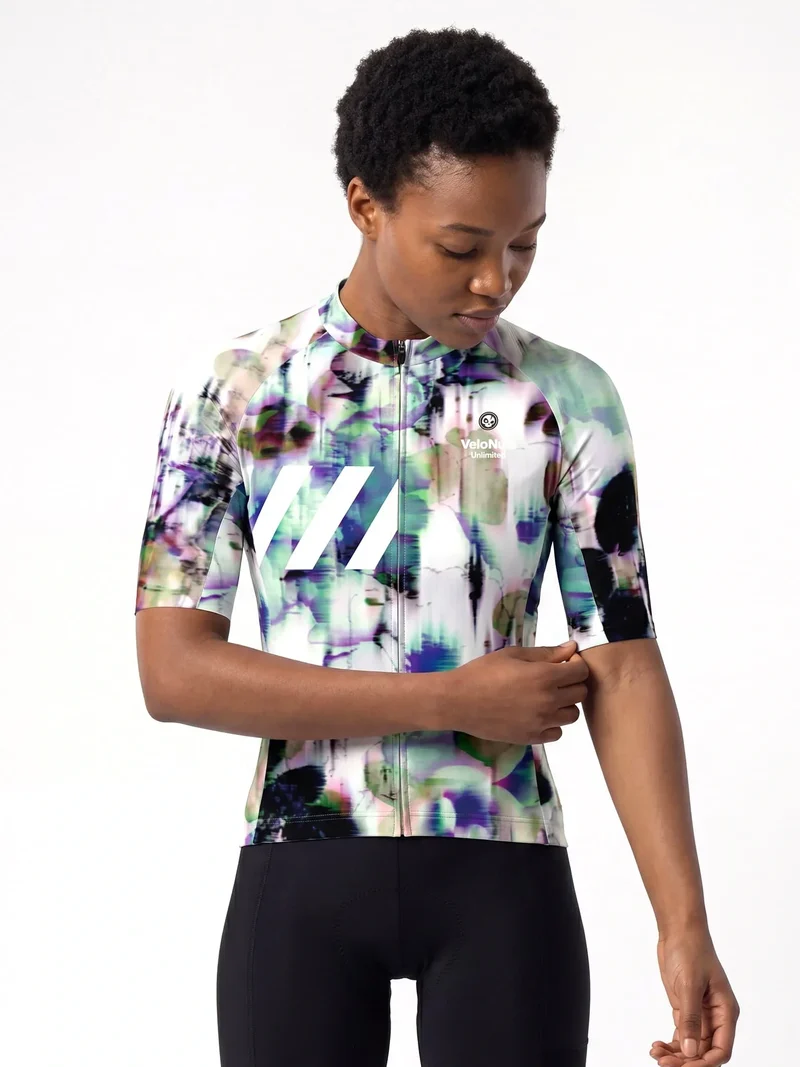 Women's Cycling Jersey Biolume Garden