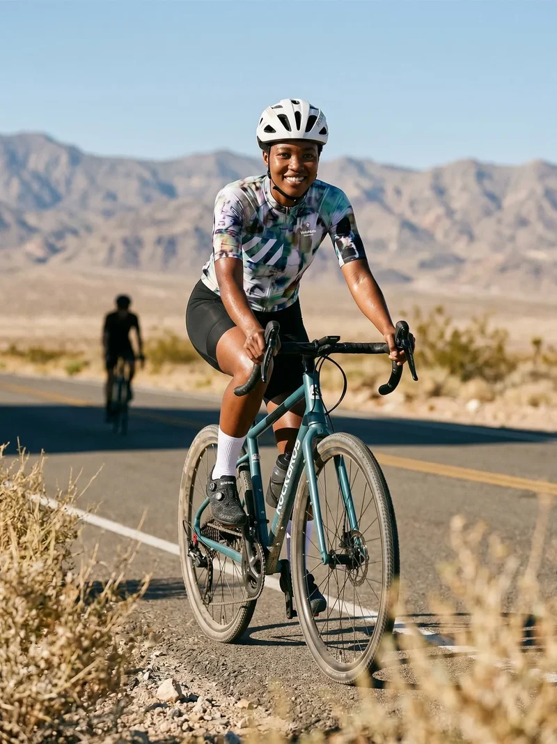 Women's Cycling Jersey Biolume Garden