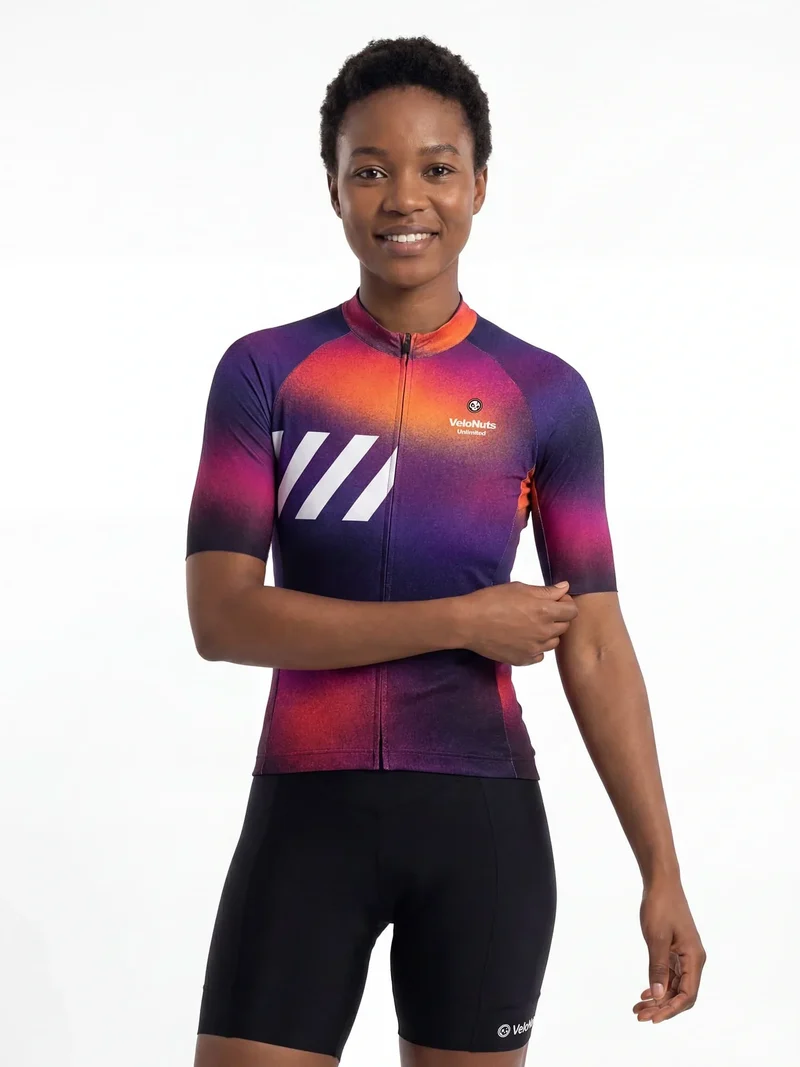 Women's Cycling Jersey Aura Fade