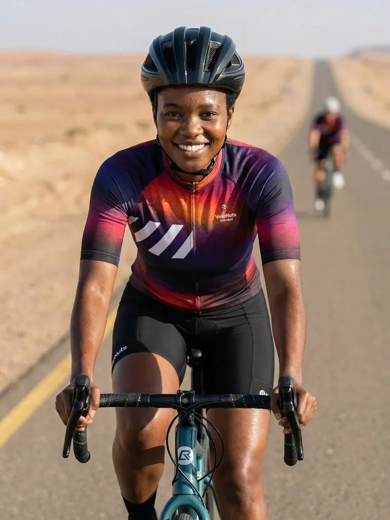 Women's Cycling Jersey Aura Fade
