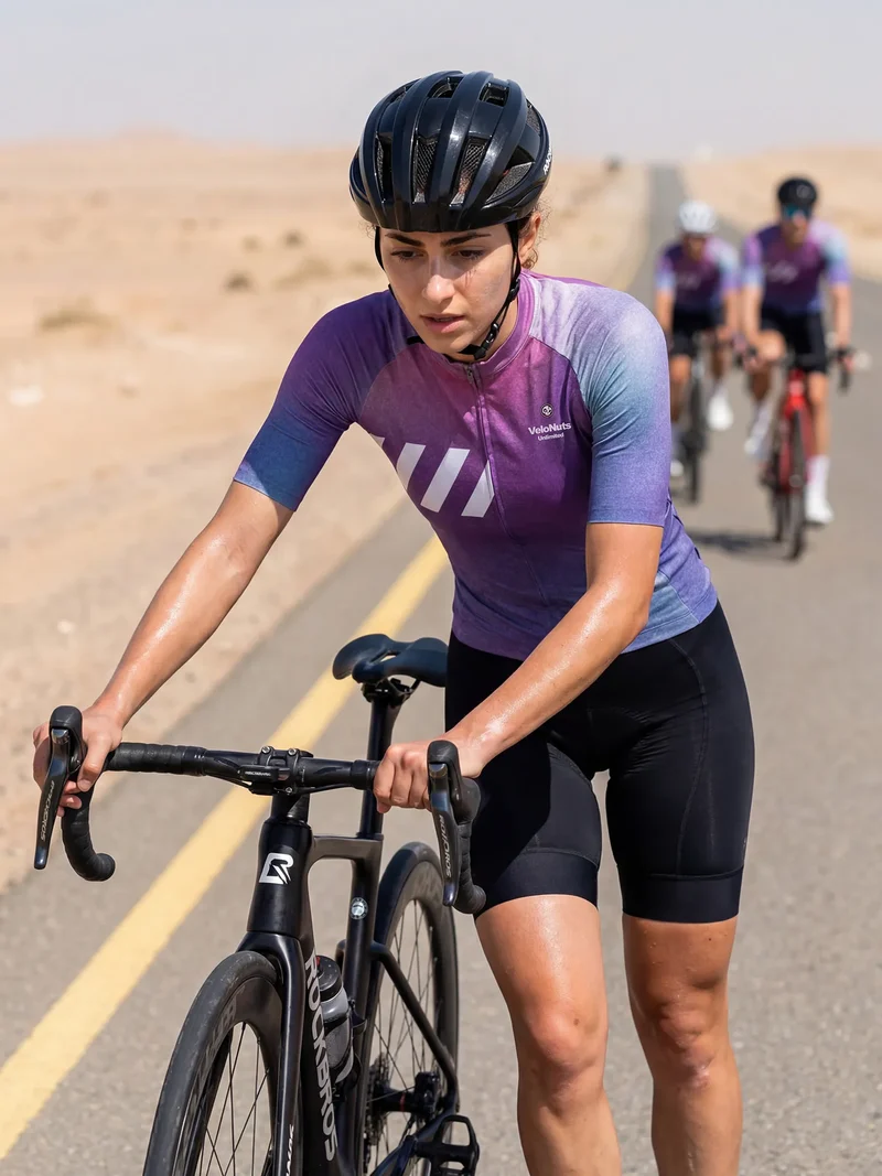 Women's Cycling Jersey Aura Fade