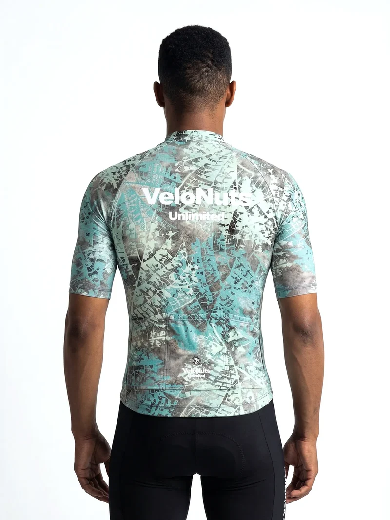 Men's Cycling Jersey Urban Camo