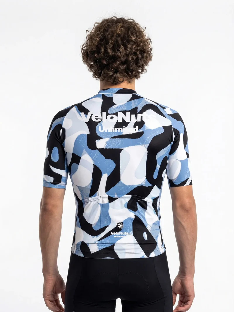 Men's Cycling Jersey Urban Camo