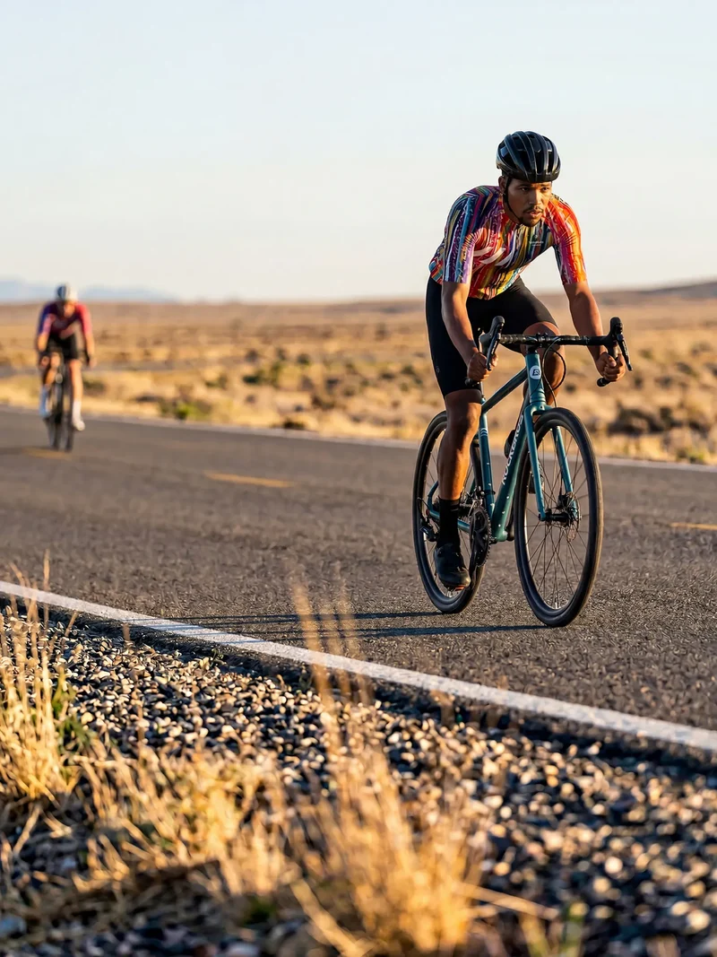 Men's Cycling Jersey Terrain Blocks