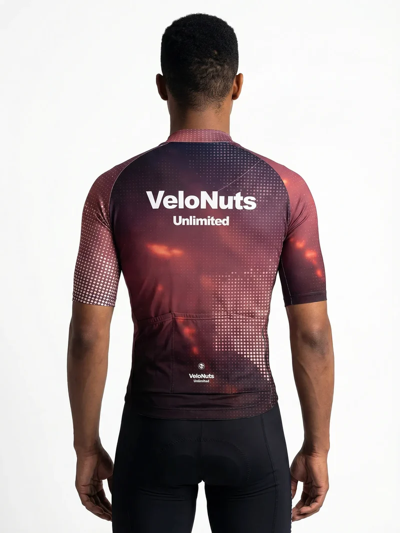 Men's Cycling Jersey Retro Signal