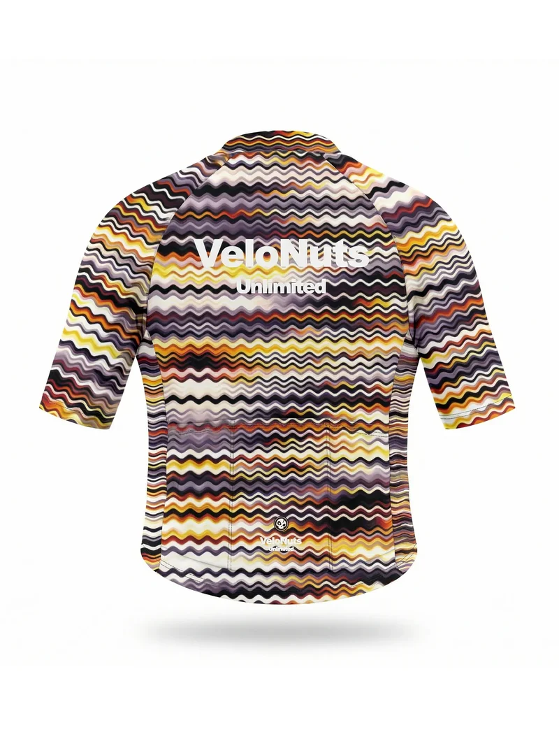 Men's Cycling Jersey Retro Signal