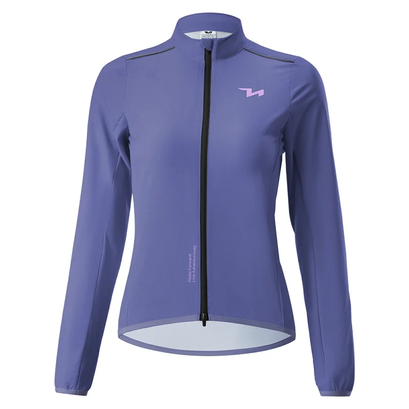 TVI Fahrradjacke Damen Atmungsaktiv Leicht, Windbreaker Frauen Radjacke