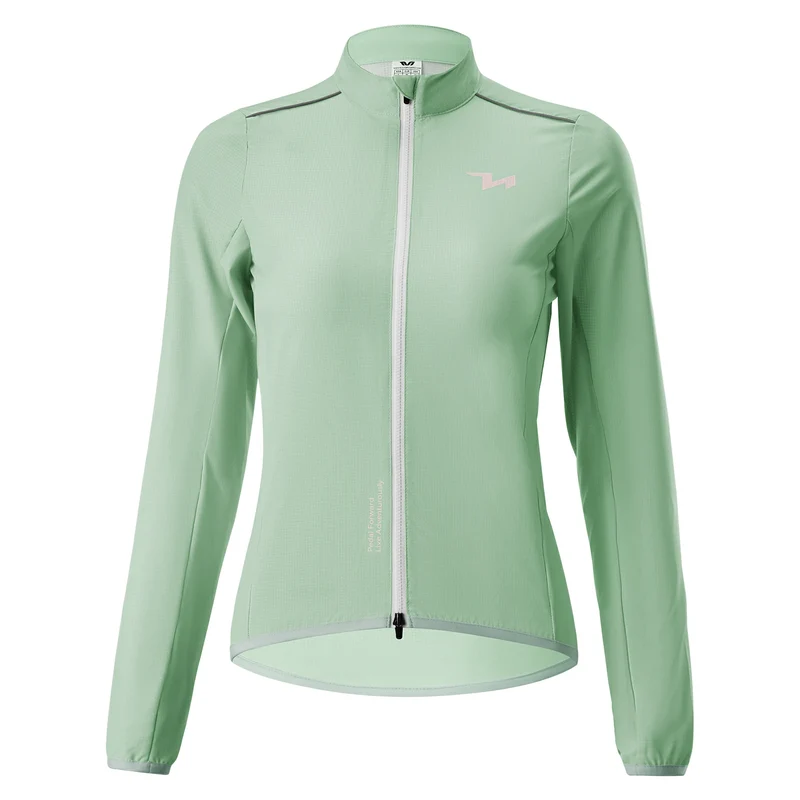 TVI Fahrradjacke Damen Atmungsaktiv Leicht, Windbreaker Frauen Radjacke