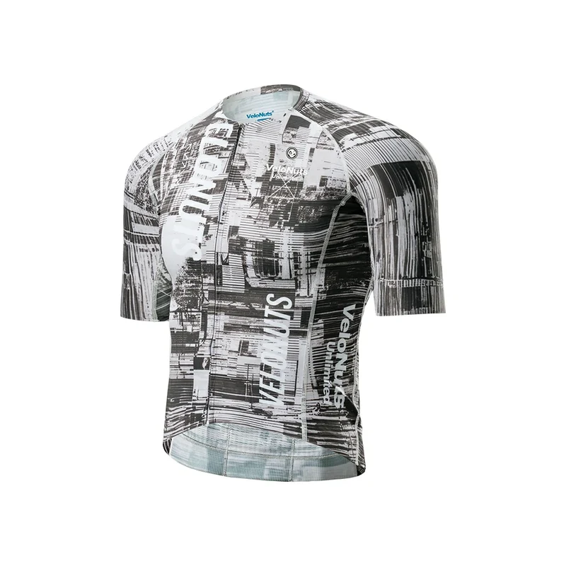 Velonuts Ultra Short Herren Radtrikot Kurzarm Grau
