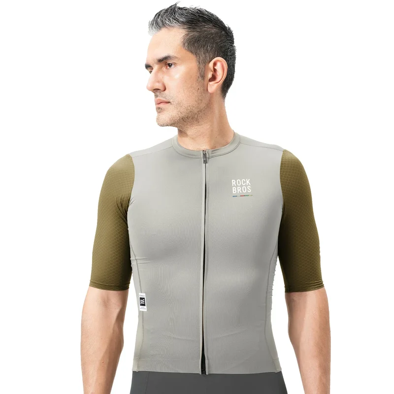 ROAD TO SKY Herren Radtrikot Kurzarm mit Taschen