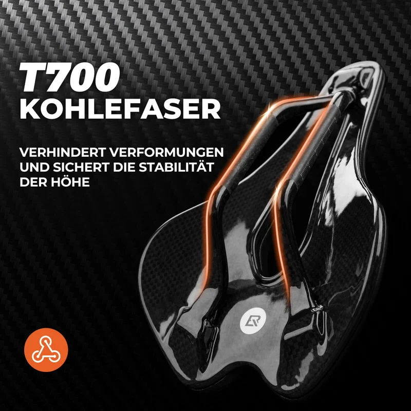 Fahrradsattel Wasserdicht Ergonomischer für MTB, Kies, E-Bikes