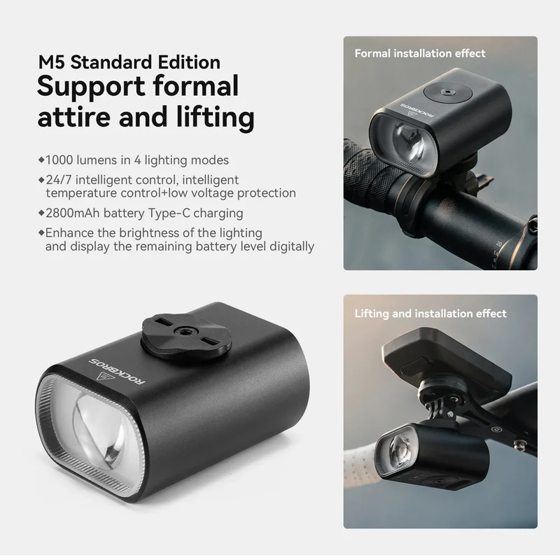 M5 1000 Lumen Bike Front Light
