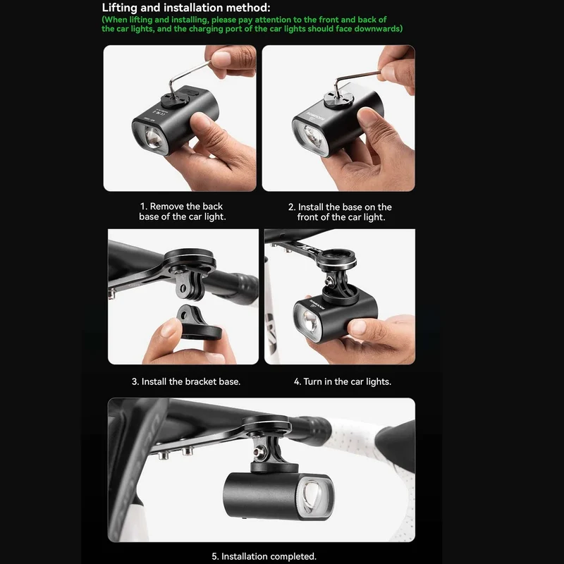 M5 1000 Lumen Bike Front Light