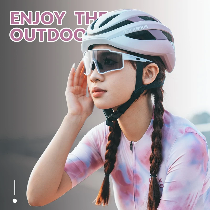 ROCKBROS Polarisiert Fahrradbrille 스포츠 Sonnenbrille for Outdoorsport