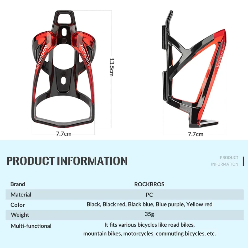 Rear Saddle Bottle Cage Set for Dual Hydration Setup
