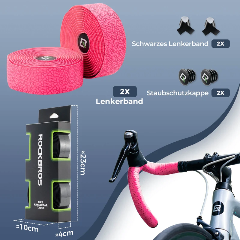 Fahrrad Lenkerband Griffband Lang 220cm für MTB Rennrad Vier Farben