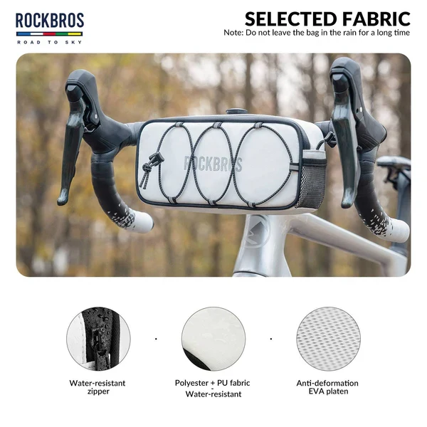 ROAD TO SKY Square Bike Handlebar Bag 1.9L