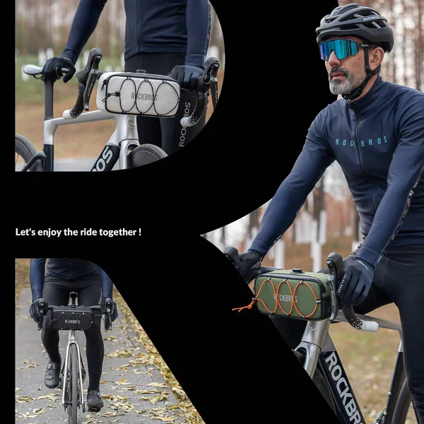 ROAD TO SKY Square Bike Handlebar Bag 1.9L
