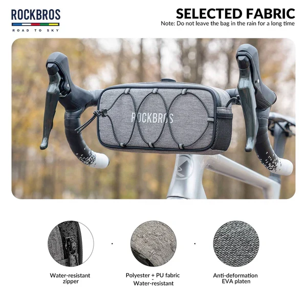 ROAD TO SKY Square Bike Handlebar Bag 1.9L