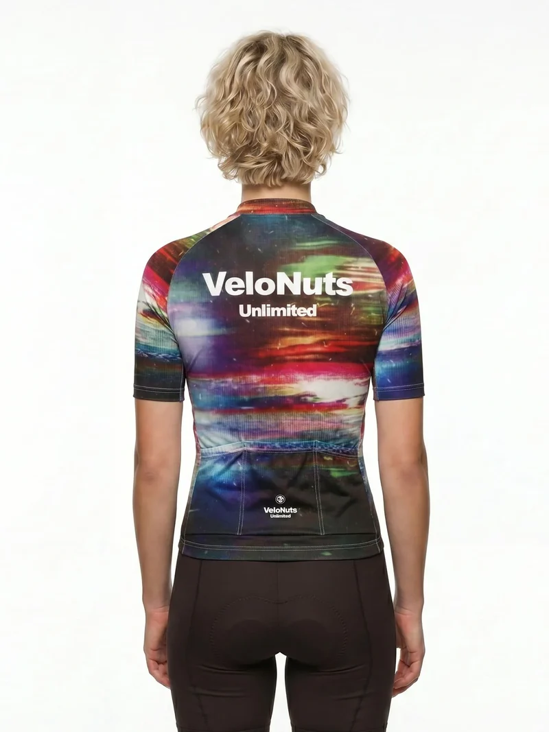 Damen-Radtrikot Retro Signal