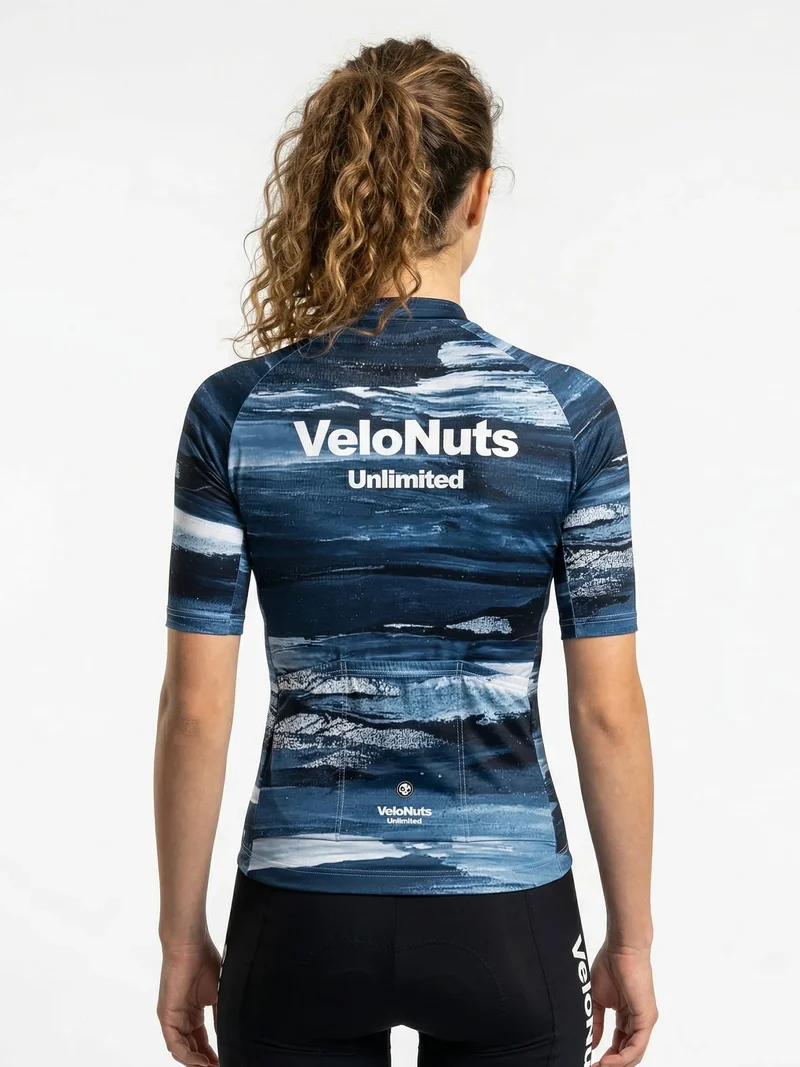 Damen-Radtrikot Ink Burst