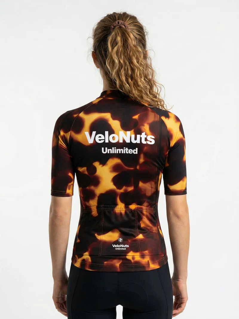 Damen-Radtrikot Pelzcode