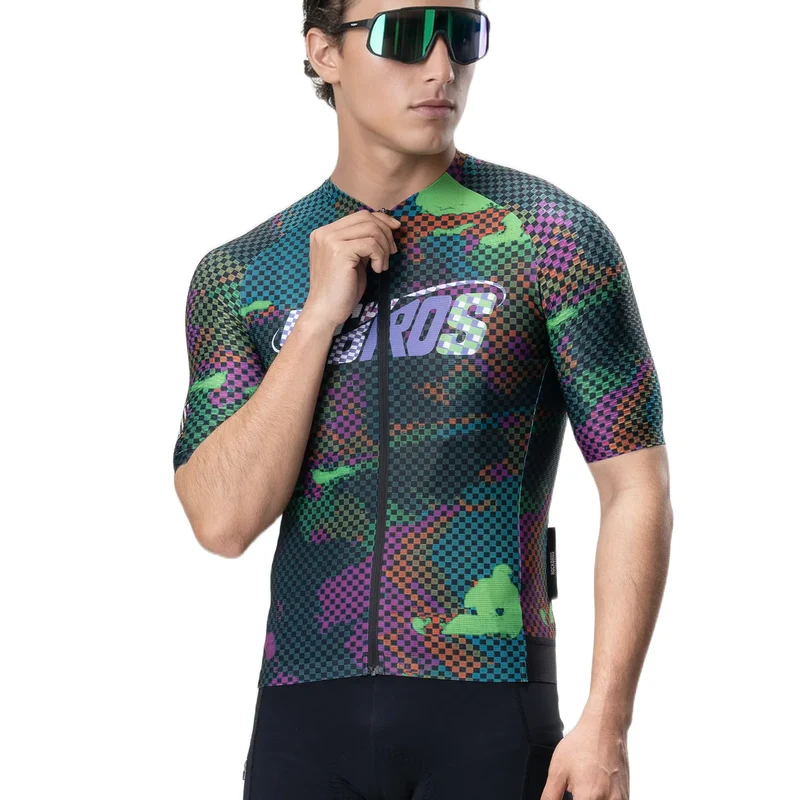 Men's Reflective Breathable Short Sleeve Cycling Jersey