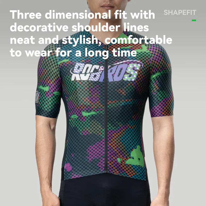 Men's Reflective Breathable Short Sleeve Cycling Jersey