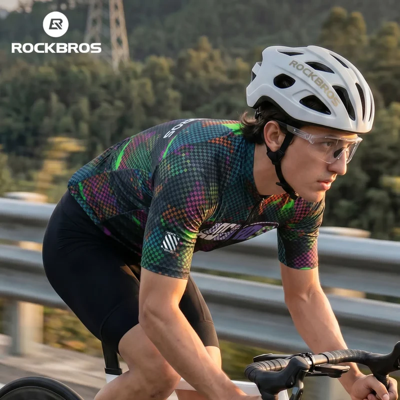 Men's Reflective Breathable Short Sleeve Cycling Jersey