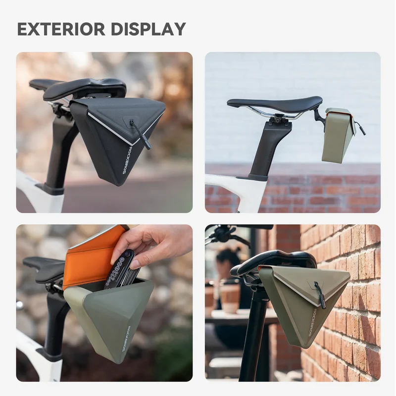 Magnetic Quick Release Bike Saddle Bag