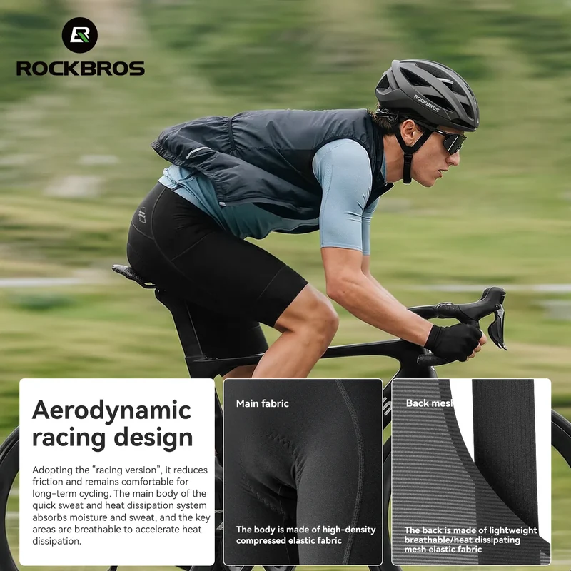 Men's QINGLAN Cycling Bib Shorts with DOLOMITI Pad