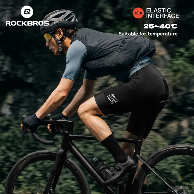 Men's QINGLAN Cycling Bib Shorts with DOLOMITI Pad