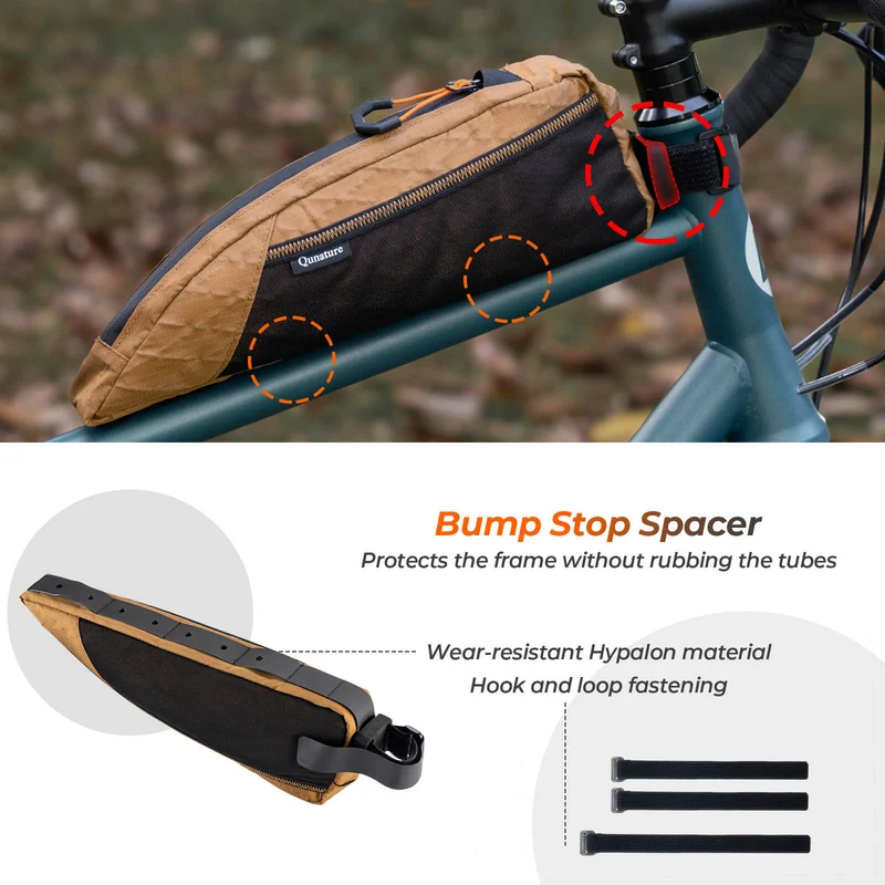 Bikepacking Top Tube Bike Bag - 1L