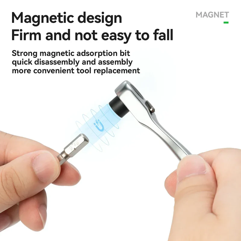 15-in-1 Compact Bike Ratchet Multi Tool