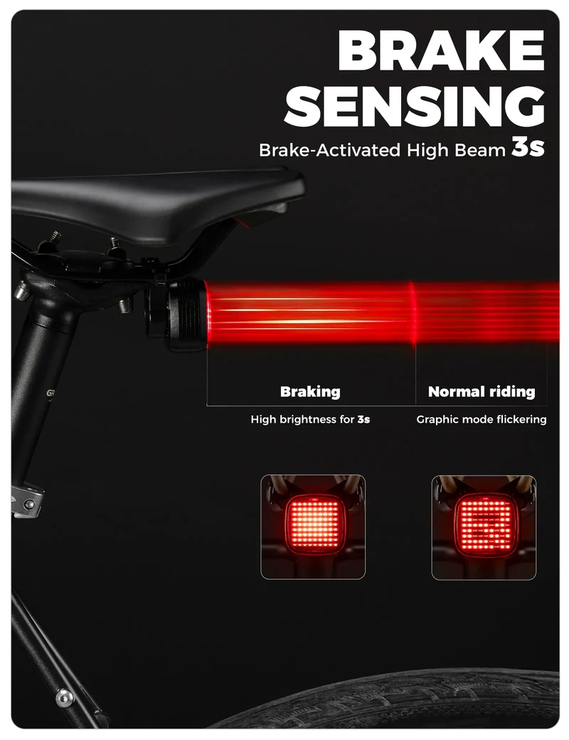 R7 Synchronized Bike Tail Light