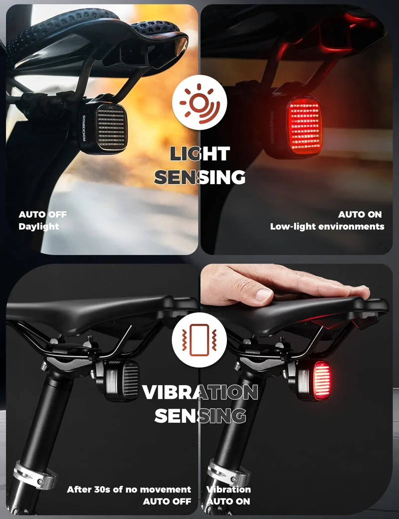 R7 Synchronized Bike Tail Light