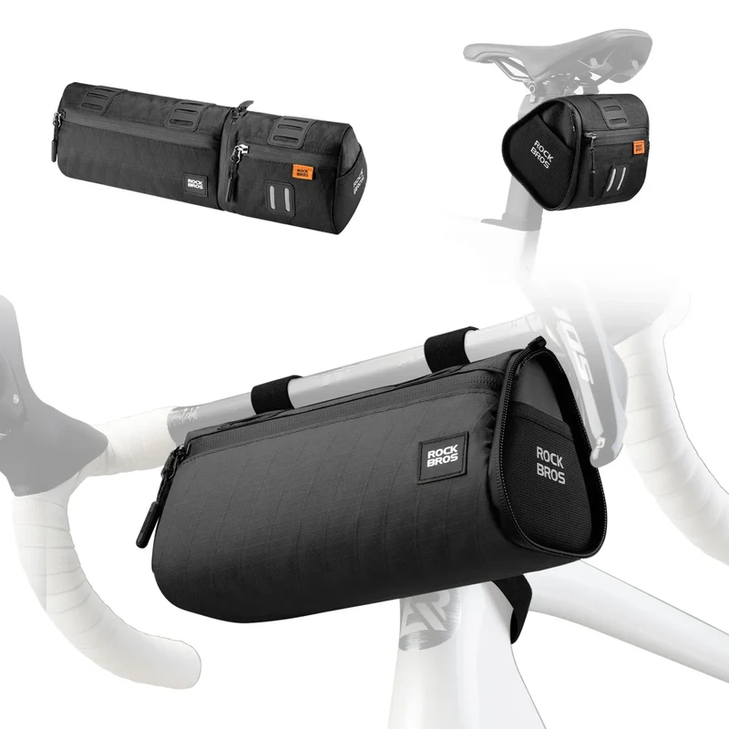 2-in-1 Bike Handlebar & Saddle Bag