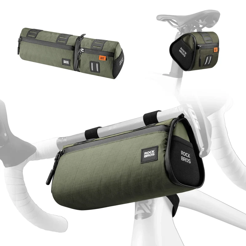 2-in-1 Bike Handlebar & Saddle Bag