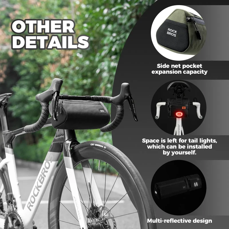 2-in-1 Bike Handlebar & Saddle Bag