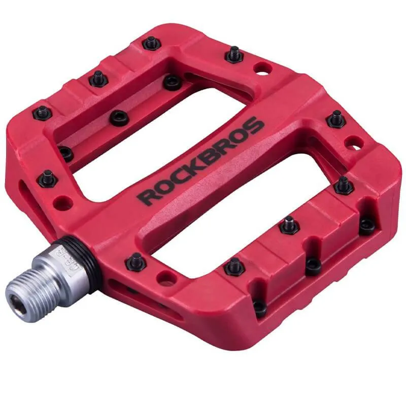 ROCKBROS Fahrradpedale 9/16 Zoll MTB 페달 및 3 베어링 및 나일론