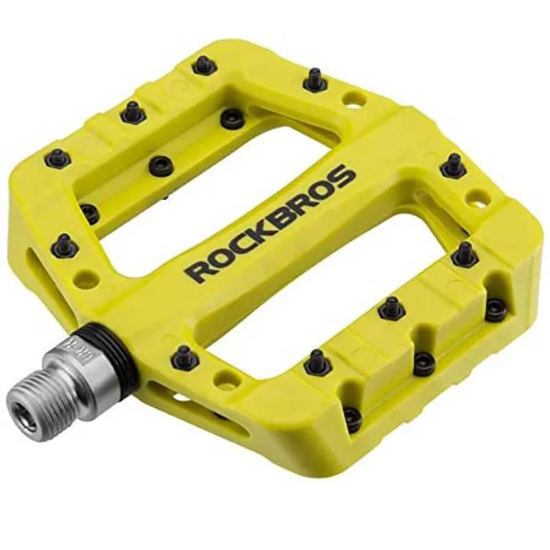 ROCKBROS Fahrradpedale 9/16 Zoll MTB 페달 및 3 베어링 및 나일론