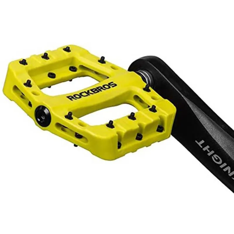 ROCKBROS Fahrradpedale 9/16 Zoll MTB 페달 및 3 베어링 및 나일론