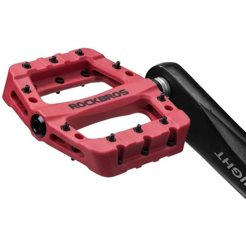 ROCKBROS Fahrradpedale 9/16 Zoll MTB 페달 및 3 베어링 및 나일론