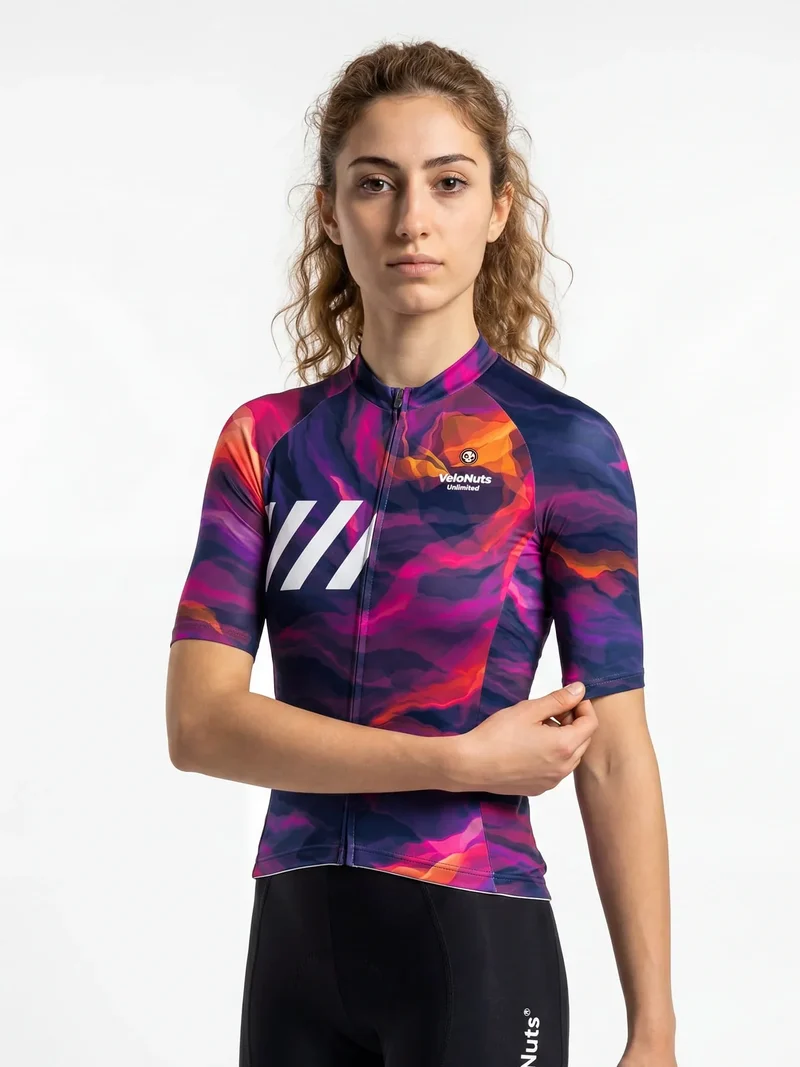 Women's Cycling Jersey Liquid Terrain